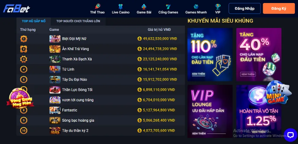 Hoàn Trả Thể Thao yoo88 login